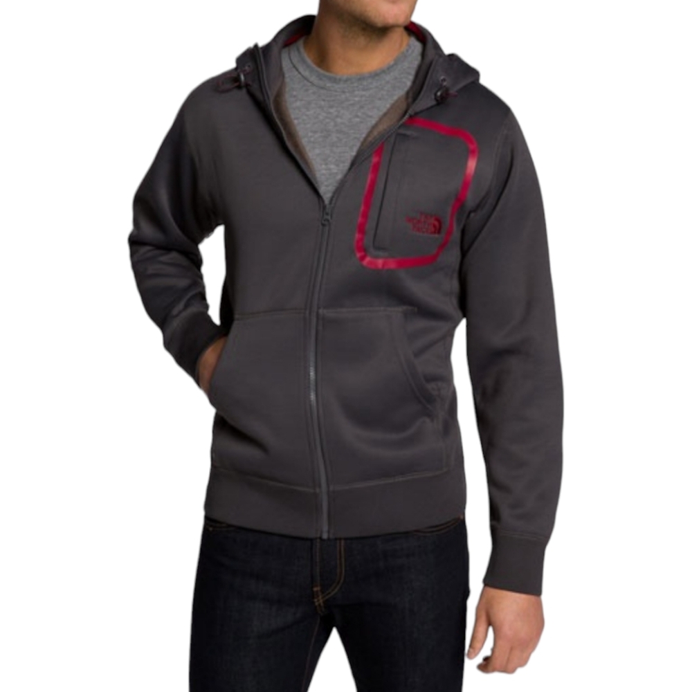 The North Face '88 Blocks' Full-Zip Hoodie with Built-in Ski Mask